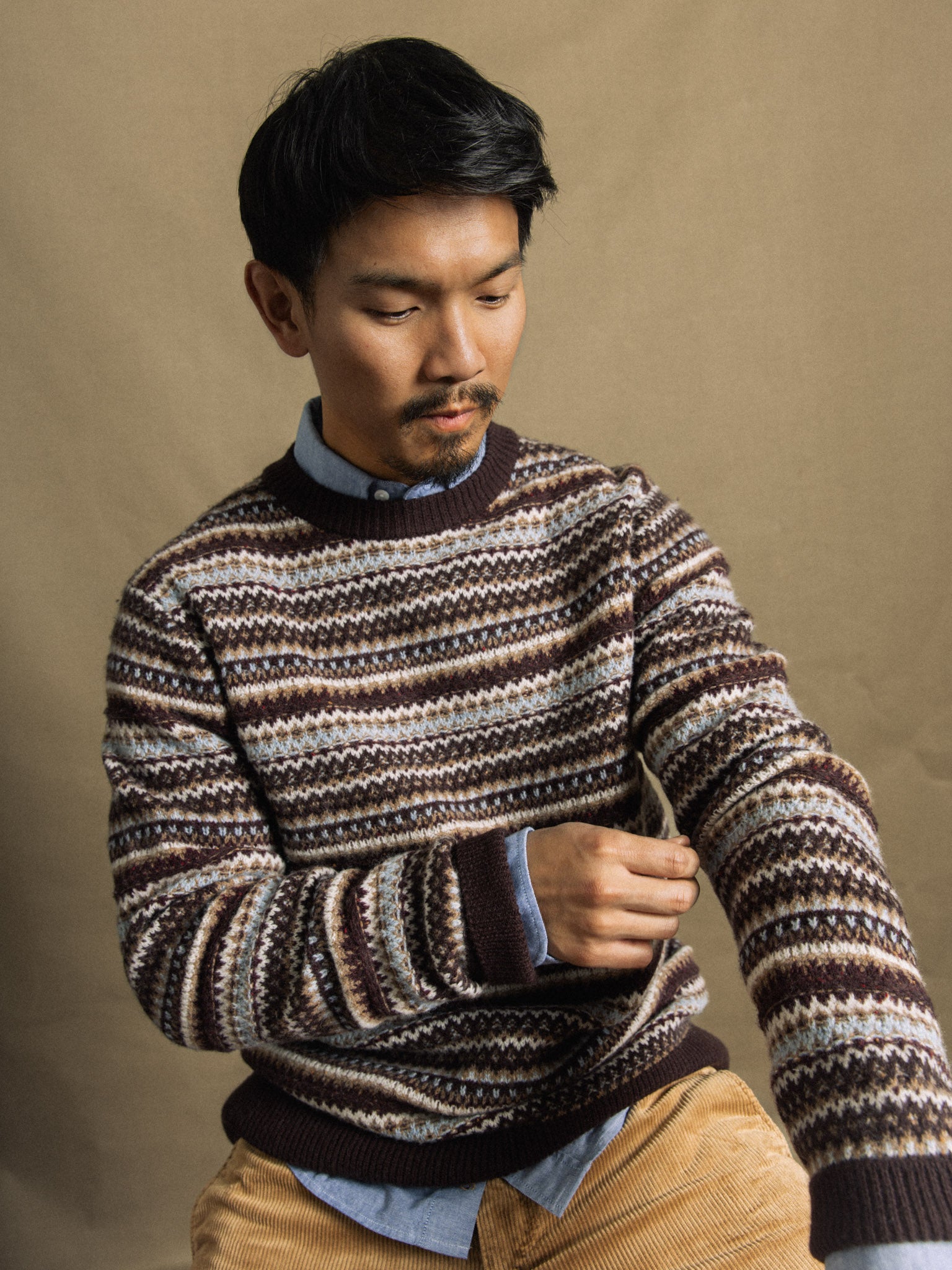 Modelshot / Chocolate Brown / Detail